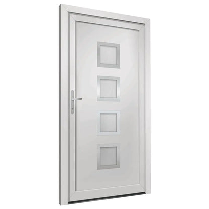 vidaXL Porta Ingresso Bianca 98x208 cm in PVC VIDAXL