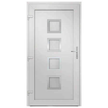 vidaXL Porta Ingresso Bianca 98x208 cm in PVC VIDAXL