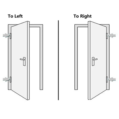 vidaXL Porta Ingresso Bianca 108x208 cm in PVC