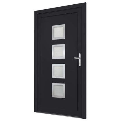 vidaXL Porta Ingresso Antracite 98x200 cm in PVC