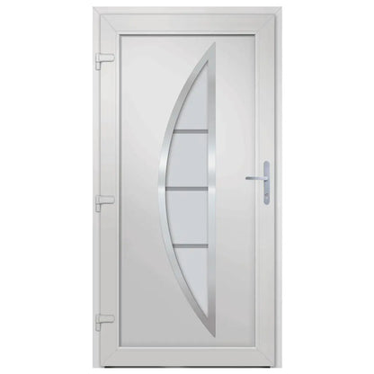 vidaXL Porta Ingresso Bianca 88x200 cm in PVC VIDAXL