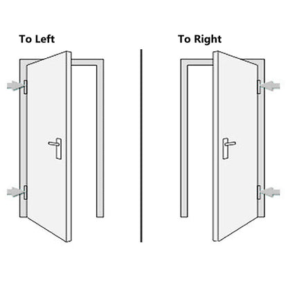 vidaXL Porta Ingresso Bianca 98x190 cm in PVC