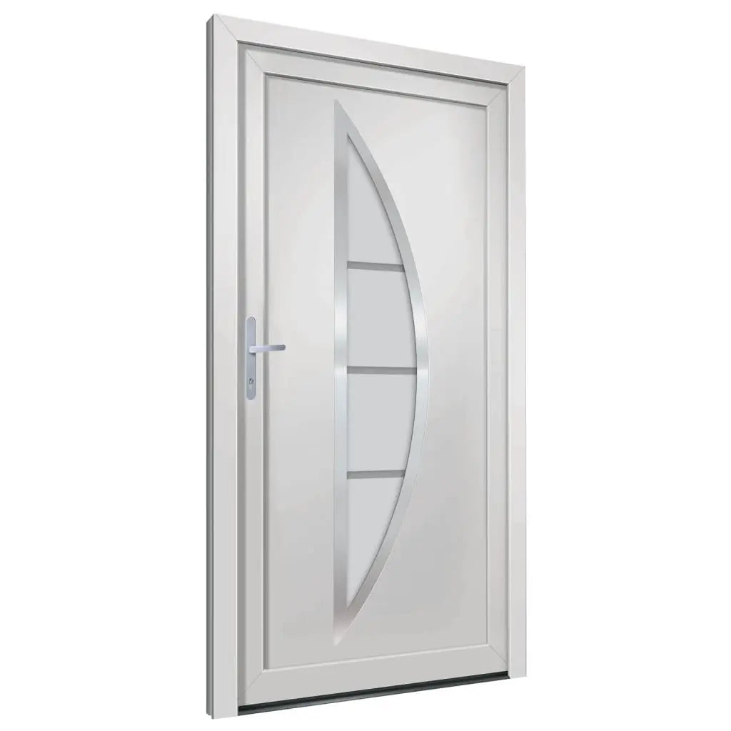 vidaXL Porta Ingresso Bianca 98x200 cm in PVC VIDAXL