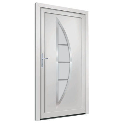 vidaXL Porta Ingresso Bianca 98x200 cm in PVC VIDAXL