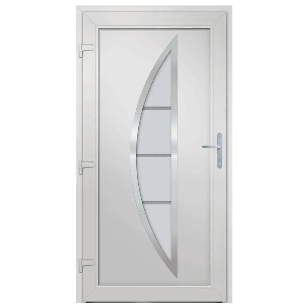 vidaXL Porta Ingresso Bianca 98x200 cm in PVC VIDAXL