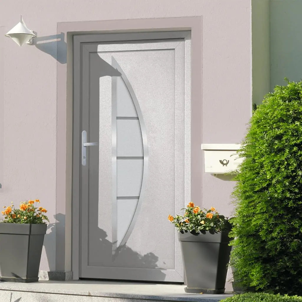 vidaXL Porta Ingresso Bianca 98x200 cm in PVC VIDAXL