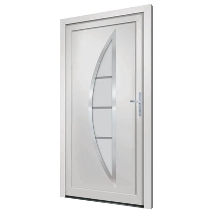 vidaXL Porta Ingresso Bianca 98x190 cm in PVC VIDAXL