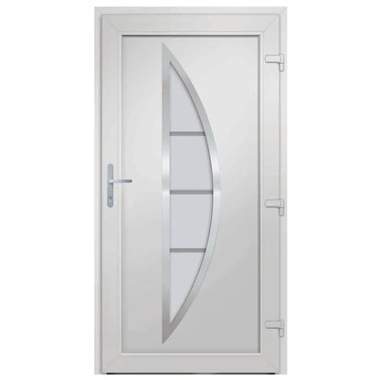 vidaXL Porta Ingresso Bianca 98x190 cm in PVC VIDAXL