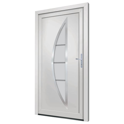 vidaXL Porta Ingresso Bianca 98x200 cm in PVC