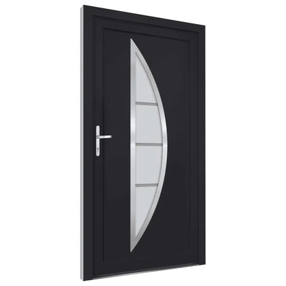 vidaXL Porta Ingresso Antracite 98x200 cm in PVC VIDAXL