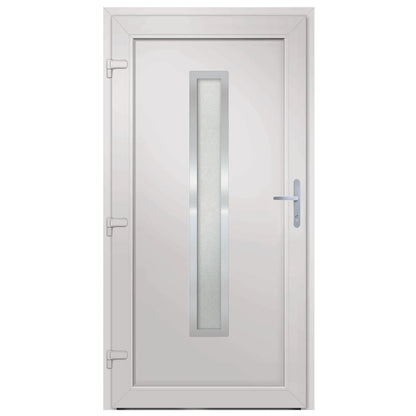 vidaXL Porta Ingresso Bianca 98x208 cm in PVC