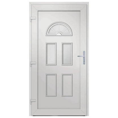 vidaXL Porta Ingresso Bianca 88x200 cm in PVC VIDAXL