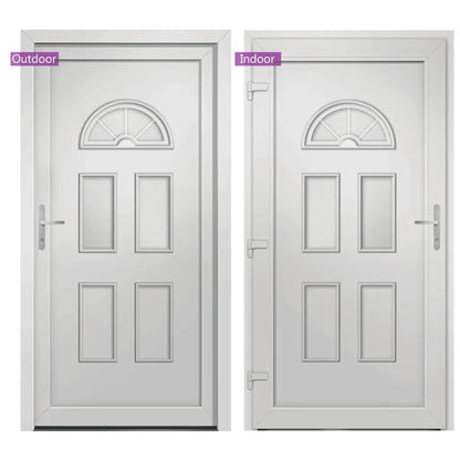vidaXL Porta Ingresso Bianca 88x200 cm in PVC VIDAXL