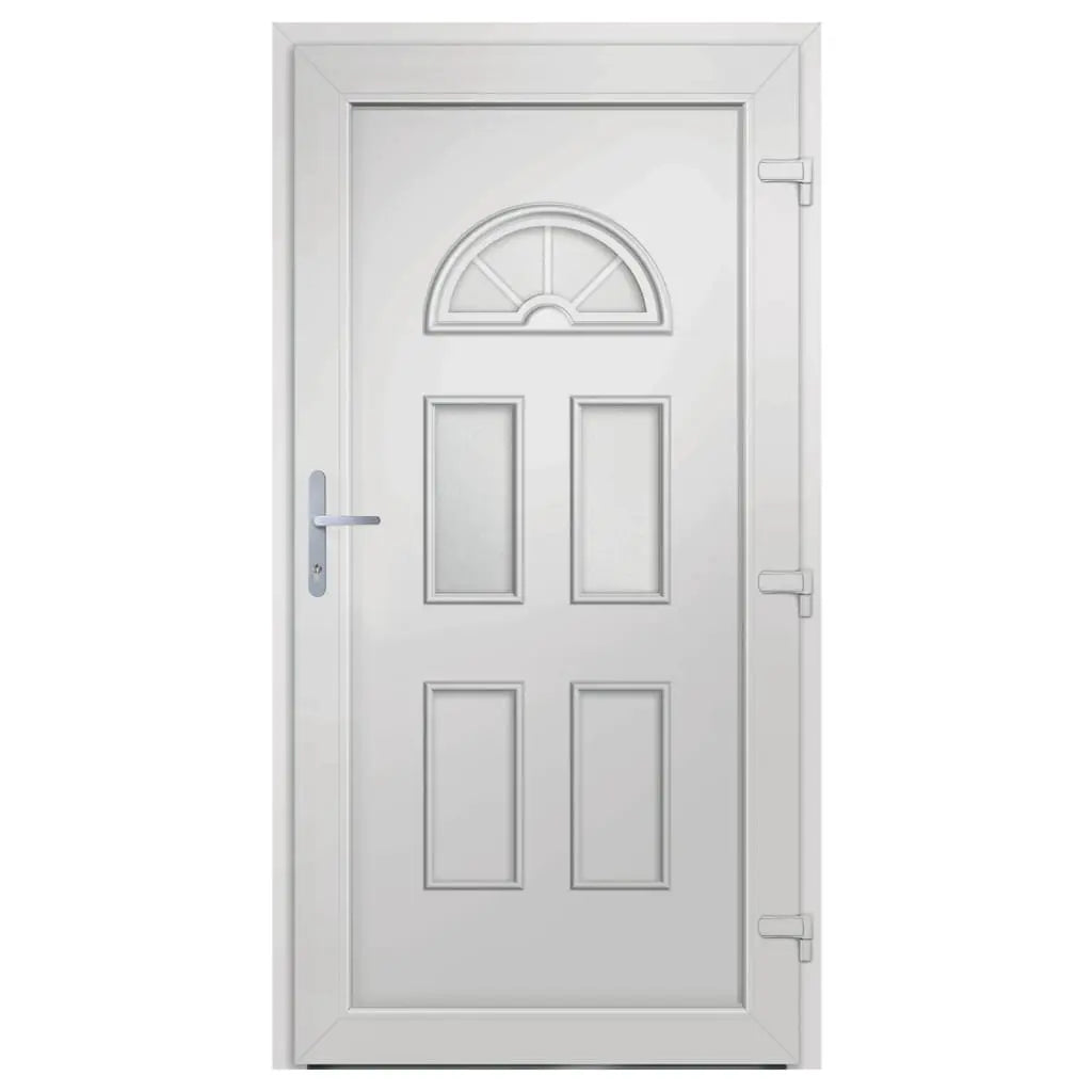 vidaXL Porta Ingresso Bianca 88x208 cm in PVC VIDAXL