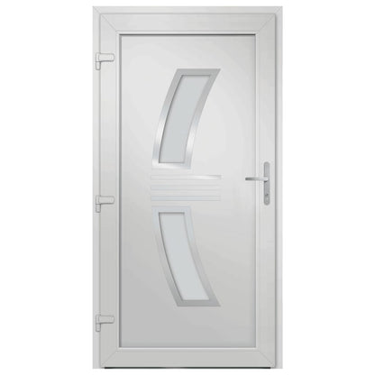 vidaXL Porta Ingresso Bianca 108x208 cm in PVC