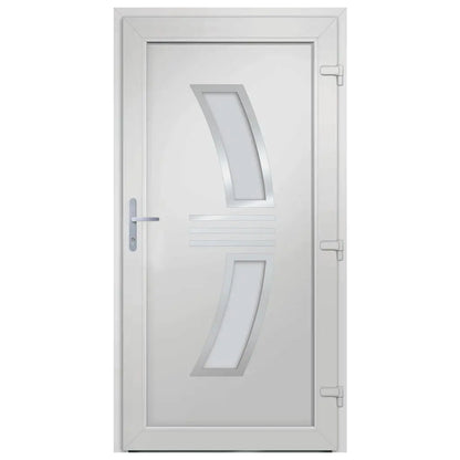 vidaXL Porta Ingresso Bianca 88x200 cm in PVC VIDAXL