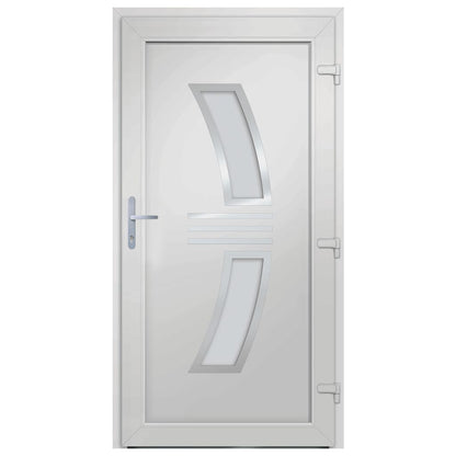 vidaXL Porta Ingresso Bianca 98x200 cm in PVC