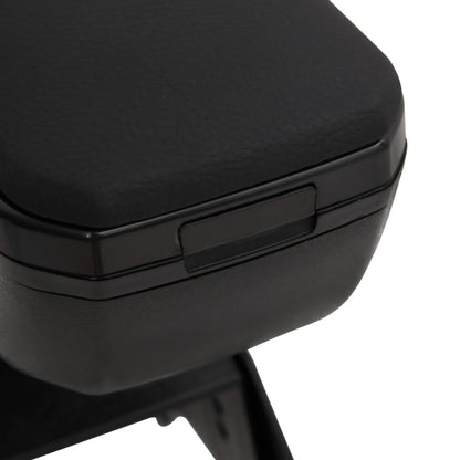 vidaXL Bracciolo per Auto Universale Nero 13x33(33-53) cm in ABS