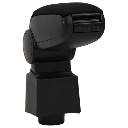 vidaXL Bracciolo per Auto Nero 12x34x(35-47) cm in ABS