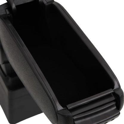 vidaXL Bracciolo per Auto Nero 12x34x(35-47) cm in ABS