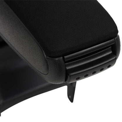 vidaXL Bracciolo per Auto Nero 15x35x(30-47) cm in ABS