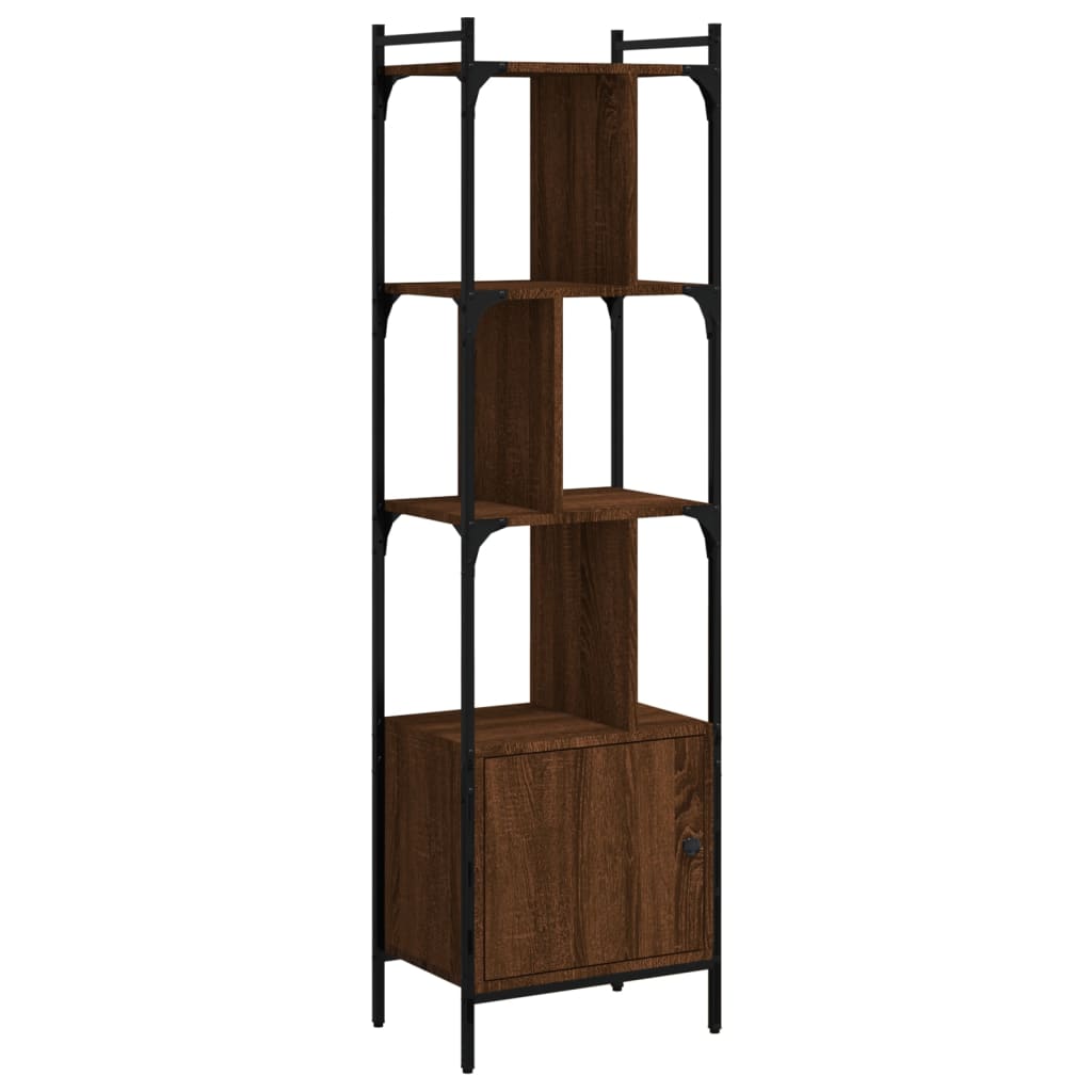vidaXL Libreria Anta Rovere Marrone 44,5x30x154,5 cm Legno Multistrato VIDAXL