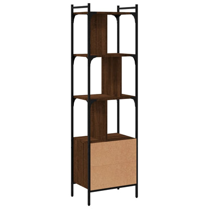 vidaXL Libreria Anta Rovere Marrone 44,5x30x154,5 cm Legno Multistrato VIDAXL