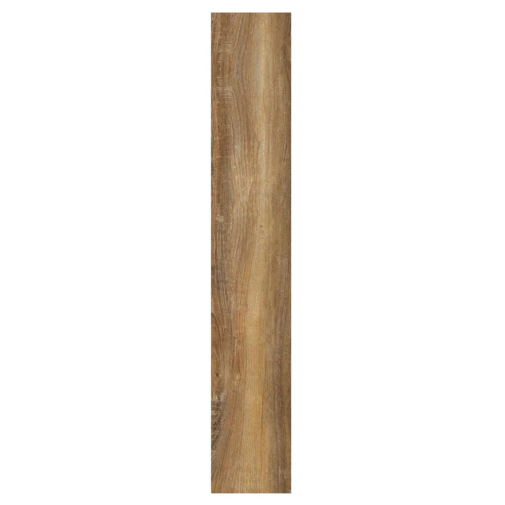 vidaXL Pannelli da Parete Effetto Legno Marrone PVC 4,12 m²