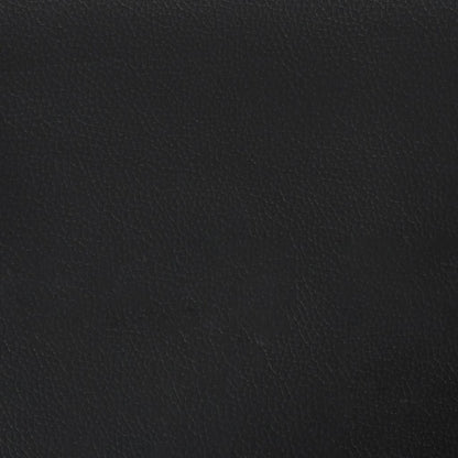 vidaXL Letto da Giorno Nero 90x190 cm in Similpelle
