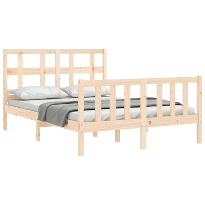 vidaXL Giroletto senza Materasso 120x200 cm in Legno Massello di Pino