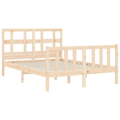 vidaXL Giroletto senza Materasso 120x200 cm in Legno Massello di Pino