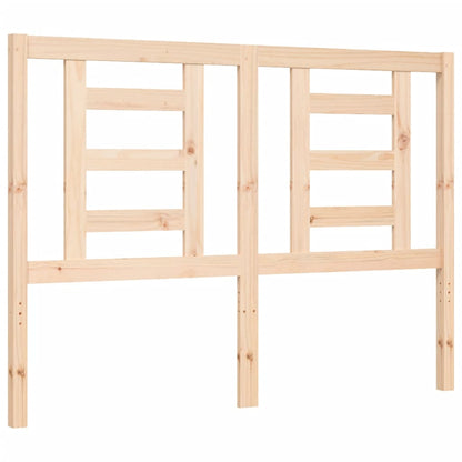 vidaXL Giroletto con Testiera 140x190 cm in Legno Massello