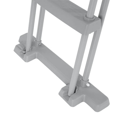 Bestway Scaletta Sicurezza per Piscina a 4 Gradini Flowclear 132 cm