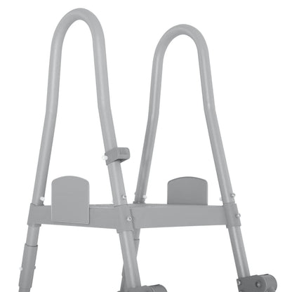 Bestway Scaletta Sicurezza per Piscina a 4 Gradini Flowclear 132 cm
