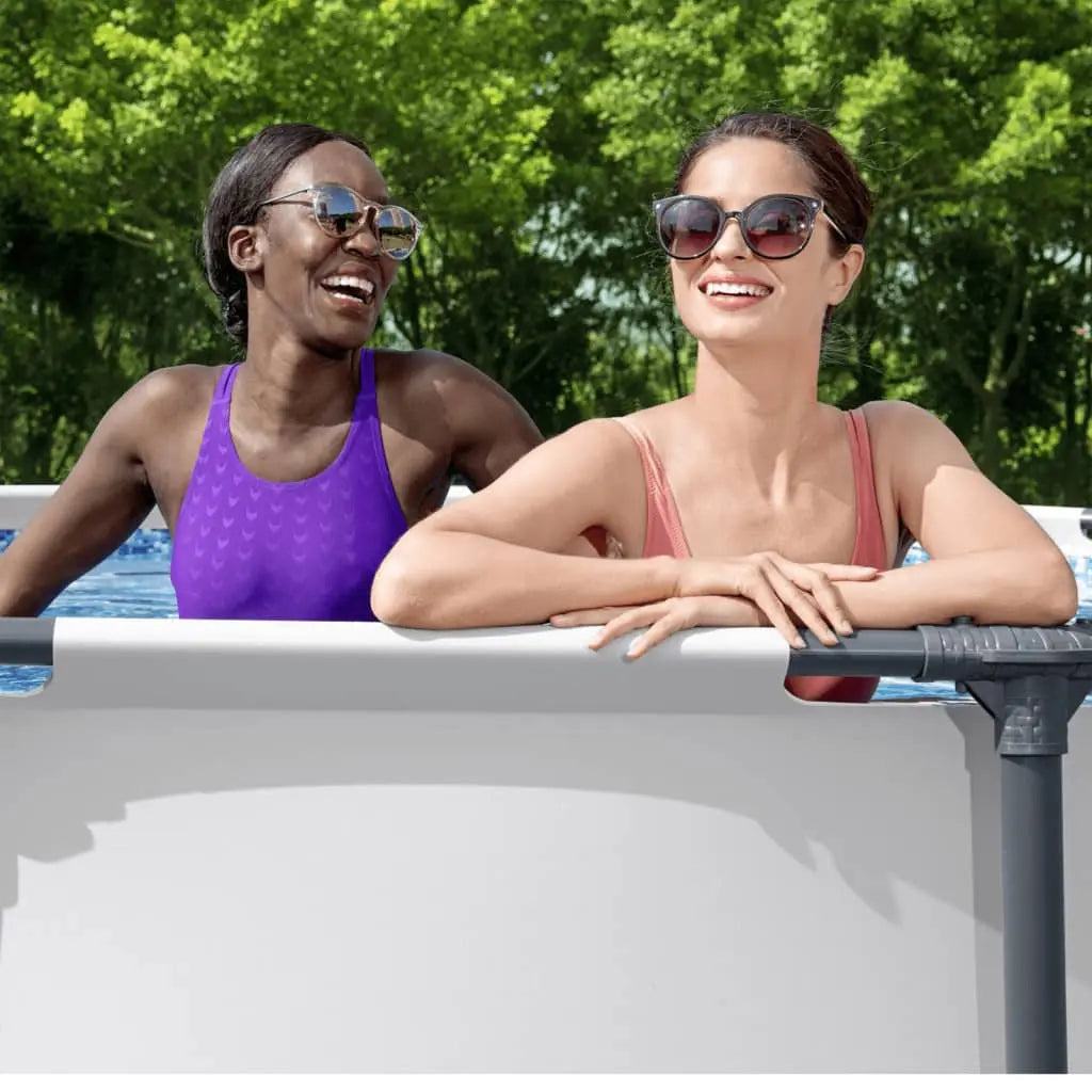 Bestway Set Piscina Rotonda Steel Pro MAX 396x122 cm BESTWAY