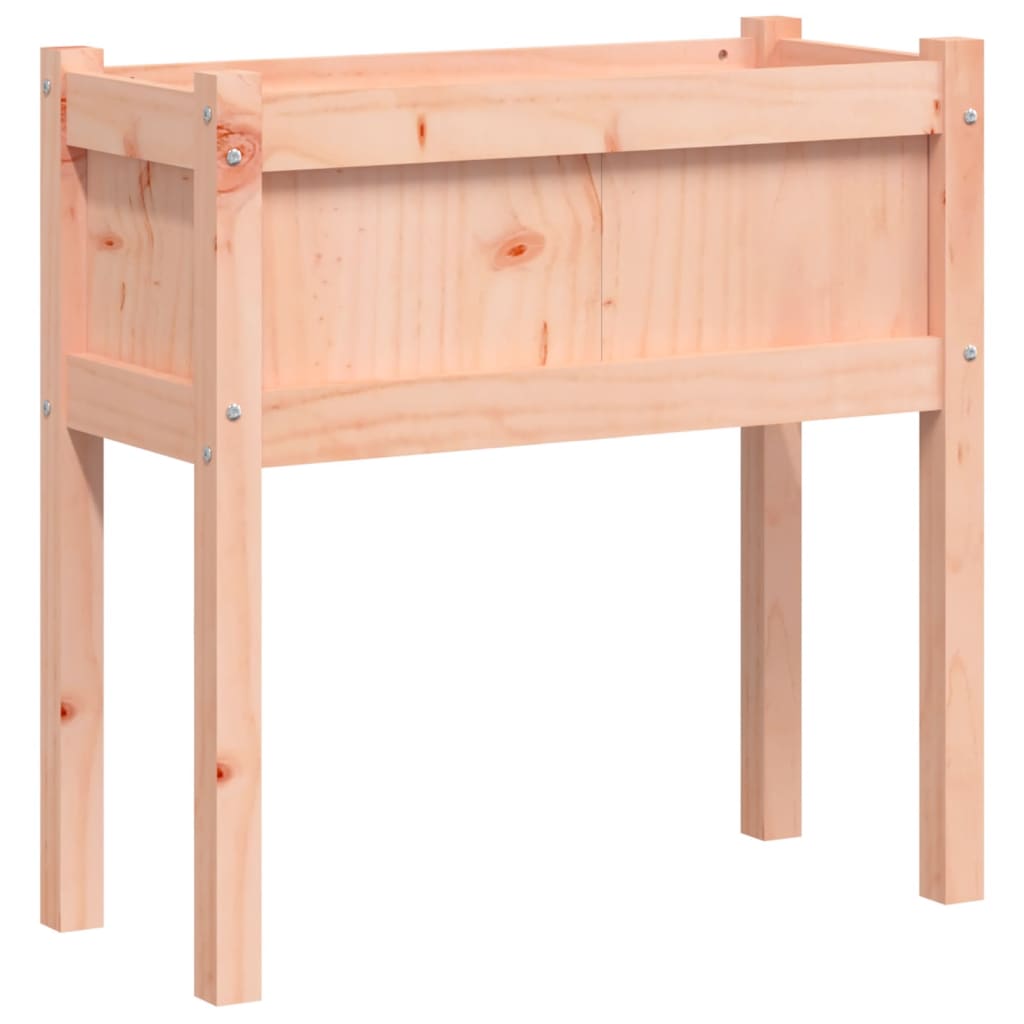 vidaXL Fioriera Giardino con Gambe 70x31x70 cm Legno Massello Douglas