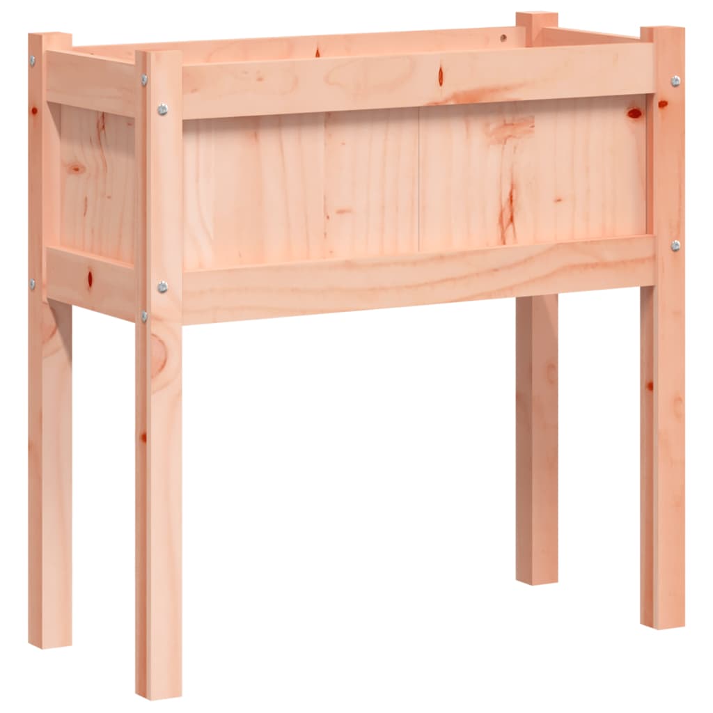 vidaXL Fioriera Giardino con Gambe 70x31x70 cm Legno Massello Douglas