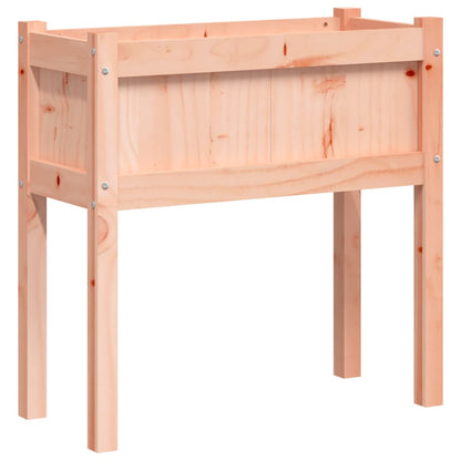 vidaXL Fioriera Giardino con Gambe 70x31x70 cm Legno Massello Douglas