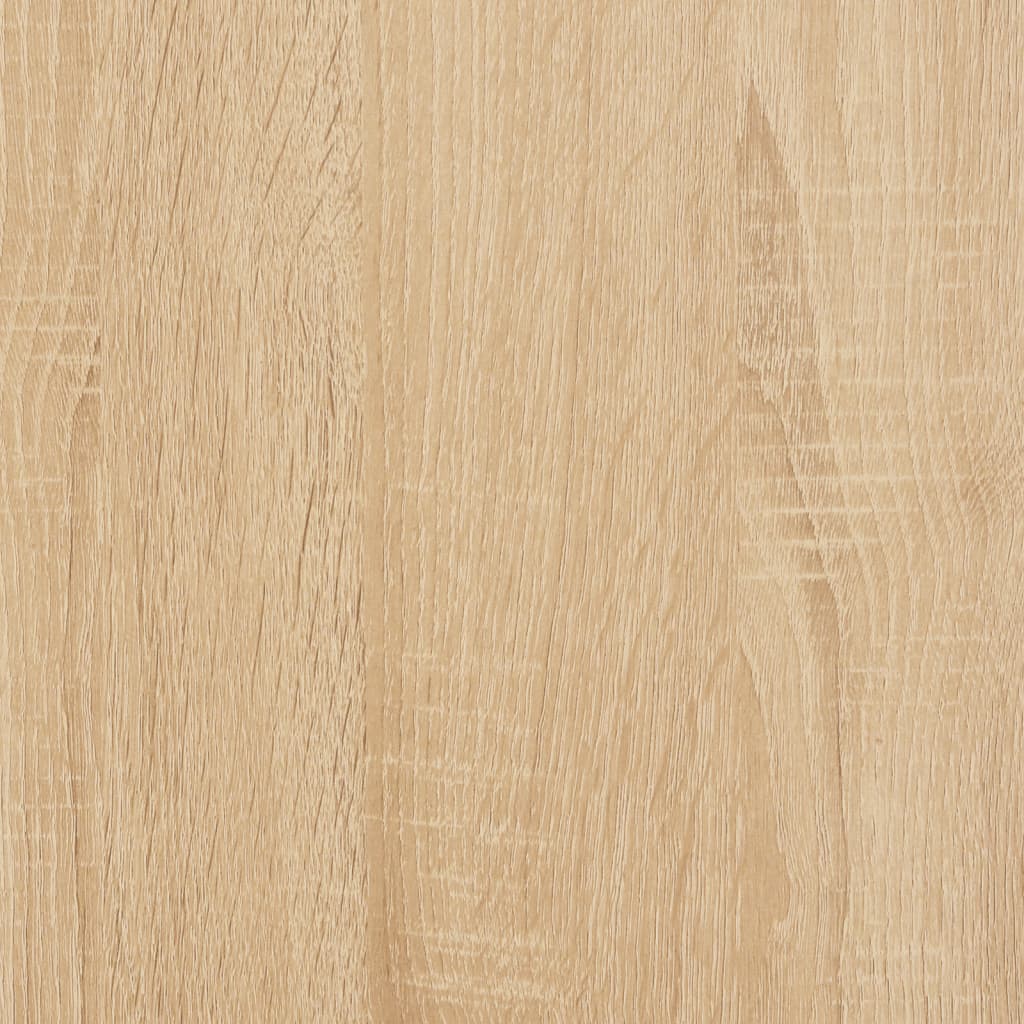 vidaXL Libreria 4 Ripiani Rovere Sonoma 59x35x132 cm Legno Multistrato