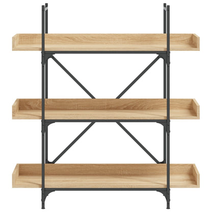 vidaXL Libreria 3 Ripiani Rovere Sonoma 100x33x108,5 Legno Multistrato VIDAXL