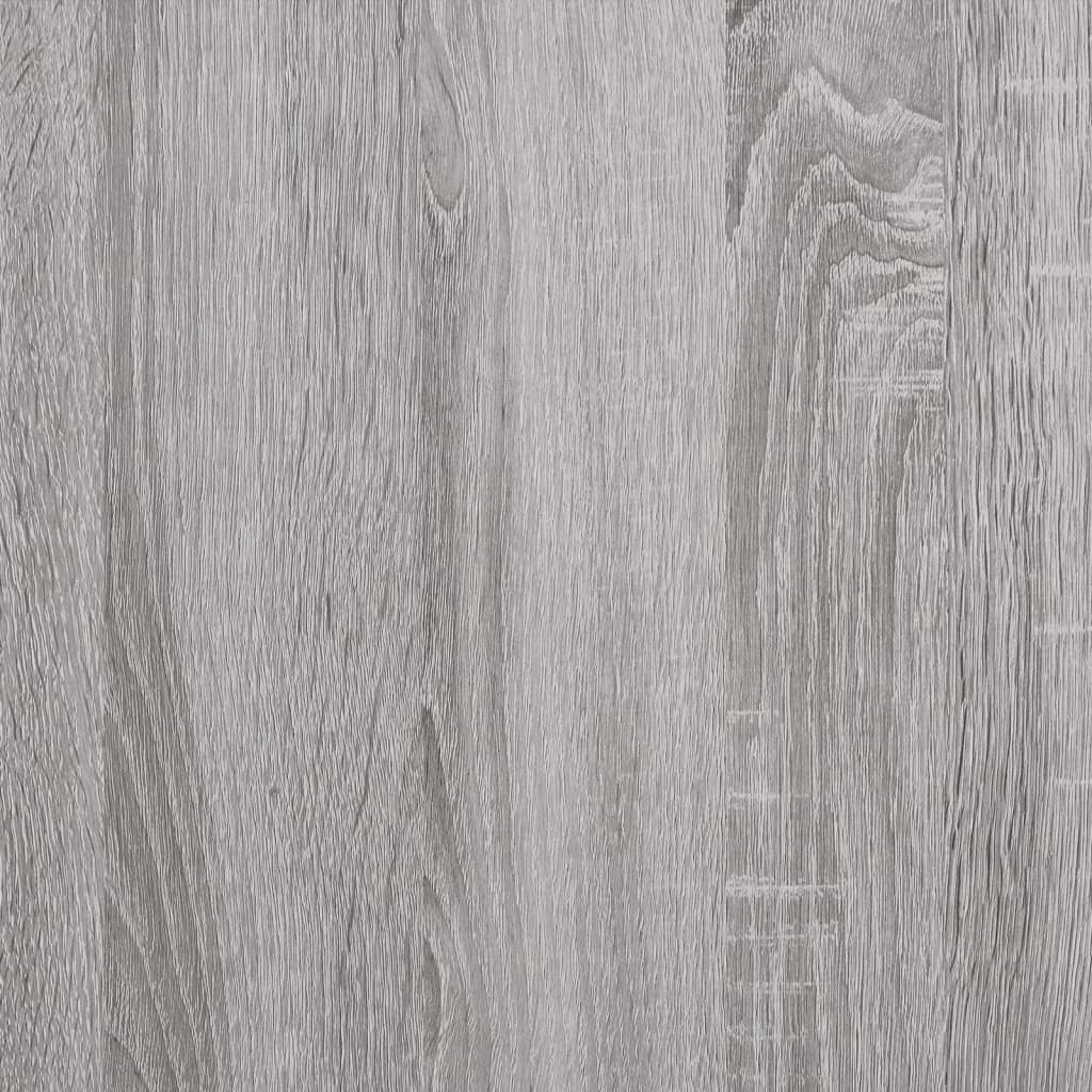 vidaXL Libreria 4 Ripiani Grigio Sonoma 100x33x145,5 Legno Multistrato VIDAXL