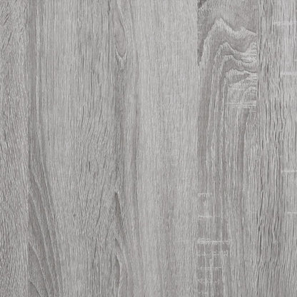 vidaXL Libreria 4Ripiani Grigio Sonoma 35x30x138,5cm Legno Multistrato