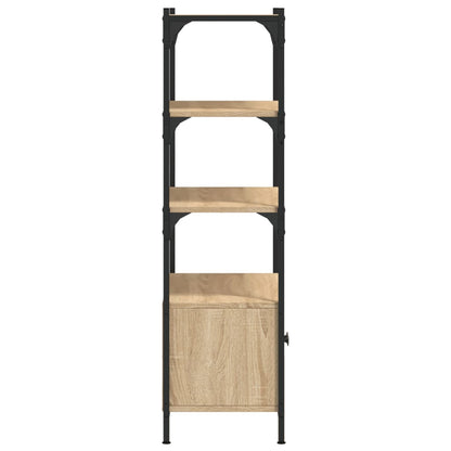 vidaXL Libreria 3Ripiani Rovere Sonoma 70x30x109,5cm Legno Multistrato