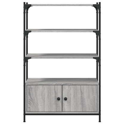 vidaXL Libreria 3Ripiani Grigio Sonoma 70x30x109,5cm Legno Multistrato