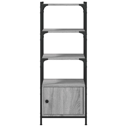 vidaXL Libreria 3Ripiani Grigio Sonoma 41x30x109,5cm Legno Multistrato