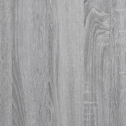 vidaXL Libreria 4 Ripiani Grigio Sonoma 139x33,5x149 Legno Multistrato