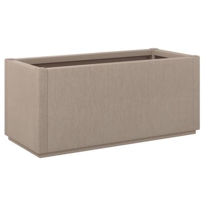 vidaXL Fioriera da Giardino Marrone Chiaro 80x36x35 cm in PP