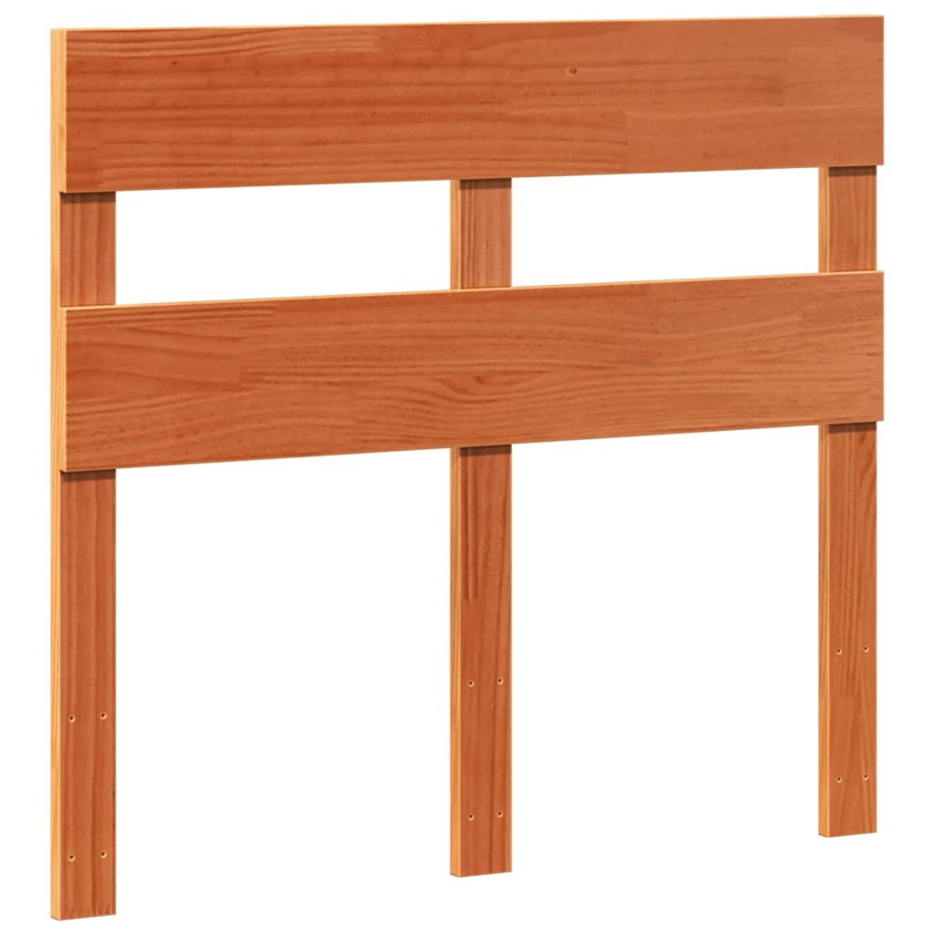 vidaXL Letto senza Materasso Marrone Cera 90x200 cm Legno di Pino VIDAXL