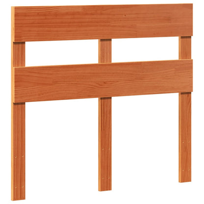 vidaXL Letto senza Materasso Marrone Cera 90x200 cm Legno di Pino VIDAXL