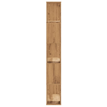vidaXL Libreria 5 Piani Rovere Artigianale 80,5x23,5x162,5 Multistrato VIDAXL